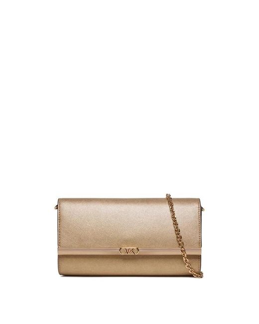 Clutches di Michael Kors in Natural