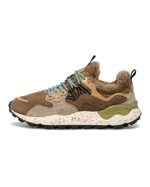 Sneakers Flower Mountain pour homme en coloris Brown