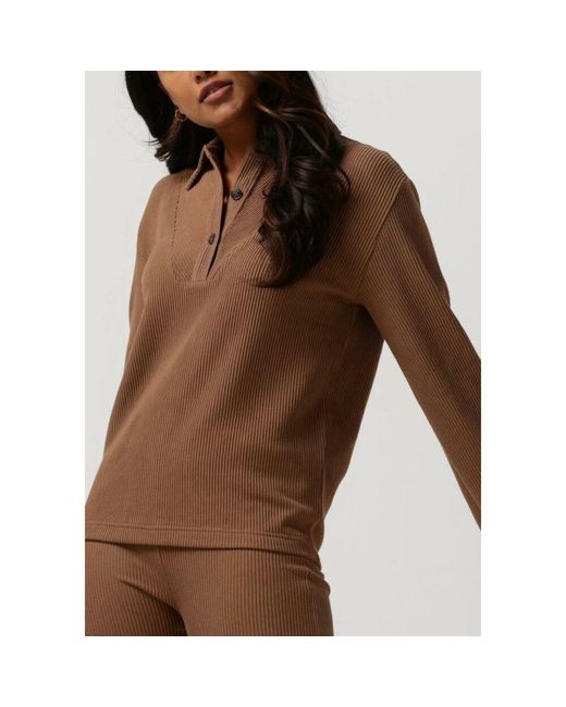 Simplee Brown Braune Bluse Paula