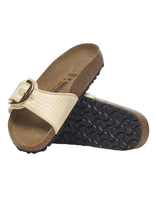 Birkenstock Natural Sliders