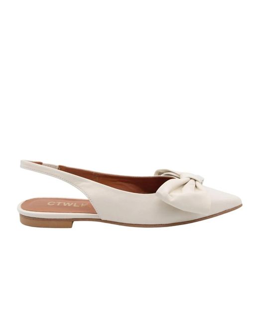 CTWLK Schoenen ,Alexa Slingback in het White