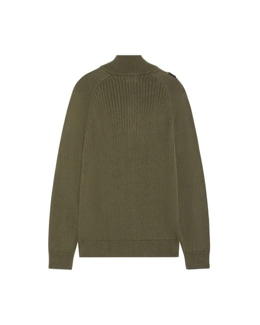 Ma Strum Green Turtlenecks for men