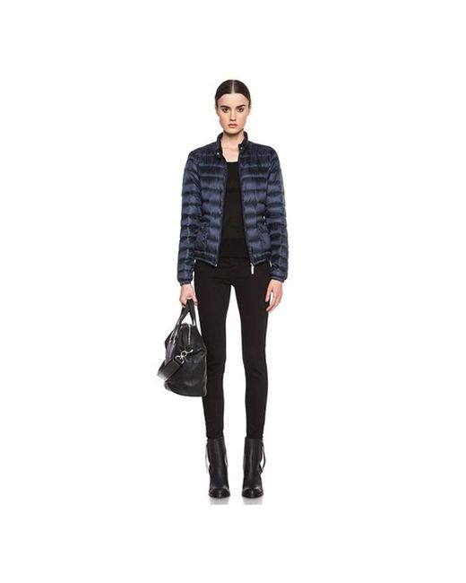 Moncler Lans Down Jacket in het Blue