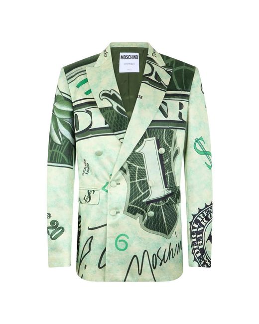 Moschino Suits in het Green voor heren