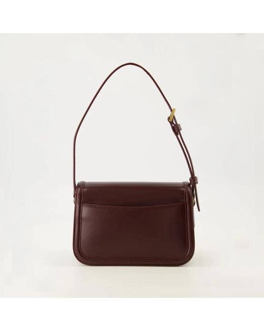 Saint Laurent Purple Shoulder Bags