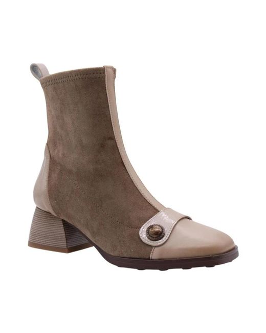 Hispanitas Heeled Boots in het Brown