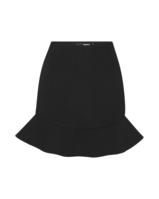 Short Skirts ROTATE BIRGER CHRISTENSEN de color Black