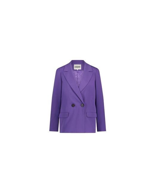 FABIENNE CHAPOT Purple Blazers