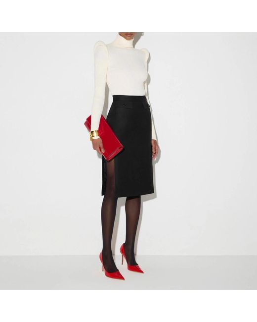 Elisabetta Franchi White Turtlenecks