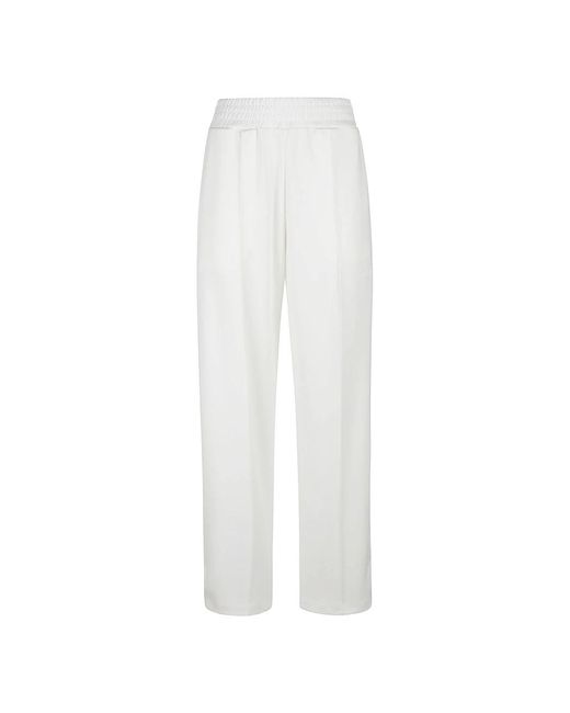 Straight Trousers hinnominate de color White