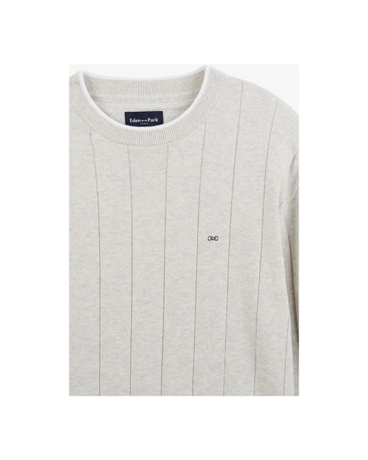 Knitwear > round-neck knitwear Eden Park pour homme en coloris White