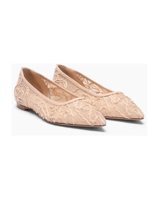 Casadei Pink Chantilly Ballet