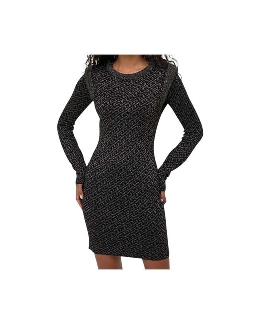 Liu Jo Black Knitted Dresses