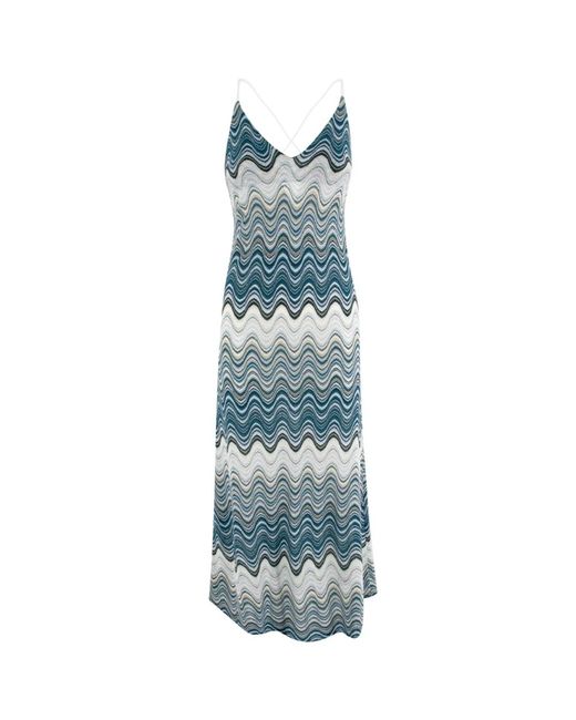 Maxi Dresses Mc2 Saint Barth de color Blue