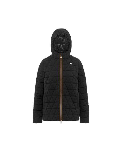 K-Way Black Winter Jackets