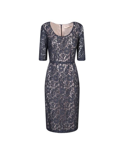 Blanca Vita Blue Midi Dresses