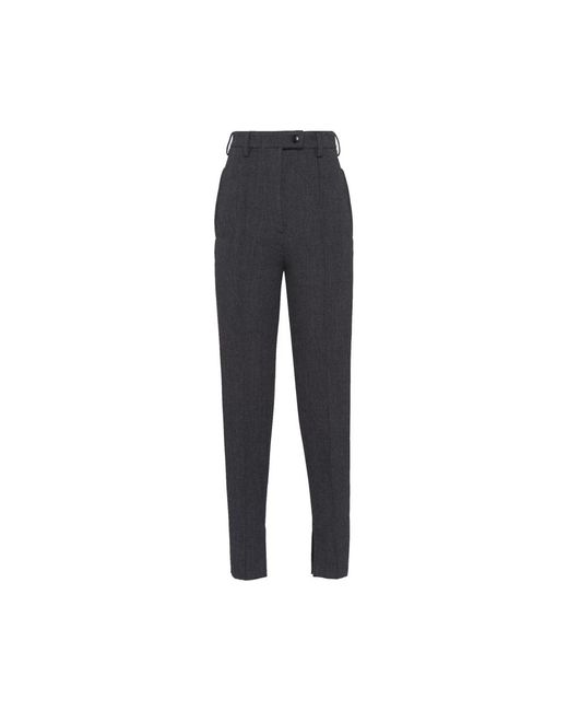 Prada Wollen Broek in het Blue