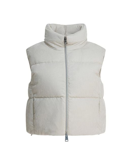 Herno Gray Vests