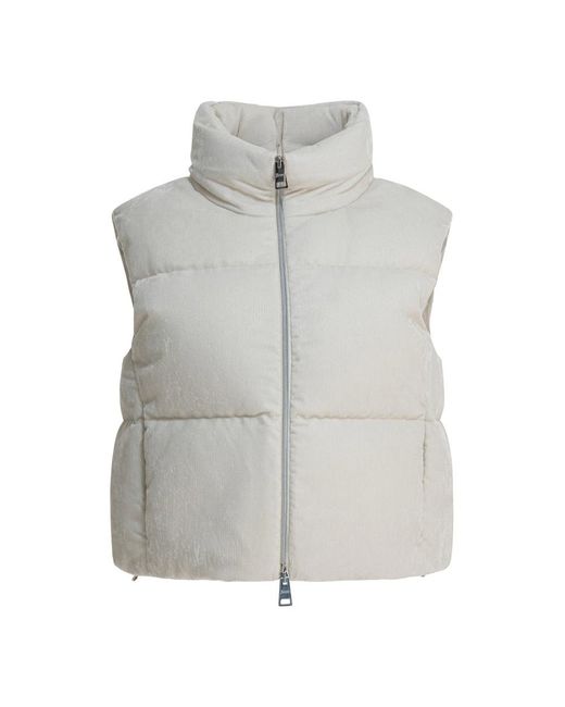 Herno Jassen ,Polyester Resort Vest in het Gray