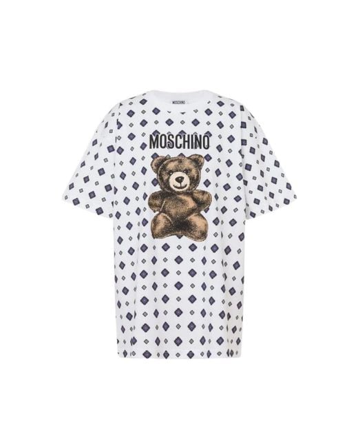 Moschino White T-Shirts
