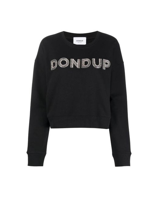 Dondup Black Sweatshirts