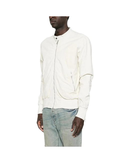 Leather Jackets Giorgio Brato pour homme en coloris White