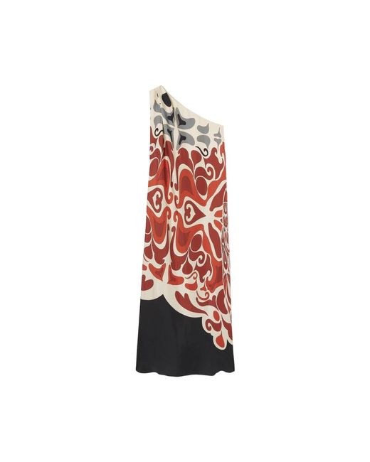 Midi Dresses LaDoubleJ de color Red
