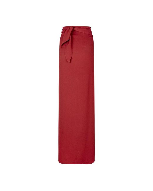 Skirts > maxi skirts Cortana en coloris Red
