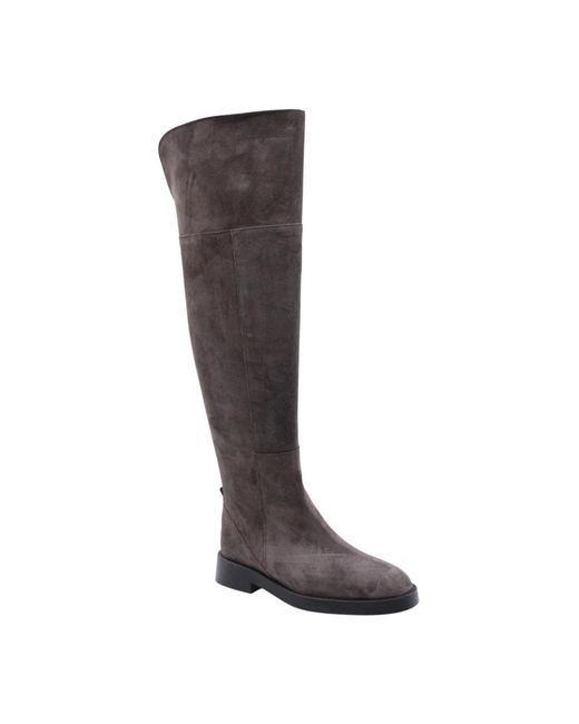 Alpe Brown Over-The-Knee Boots