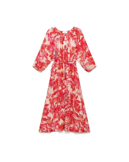 Maliparmi Red Midi Dresses
