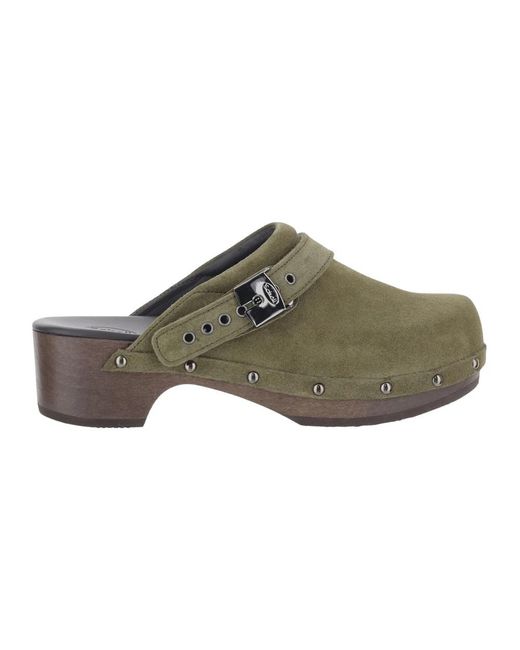 Scholl Clogs in het Green