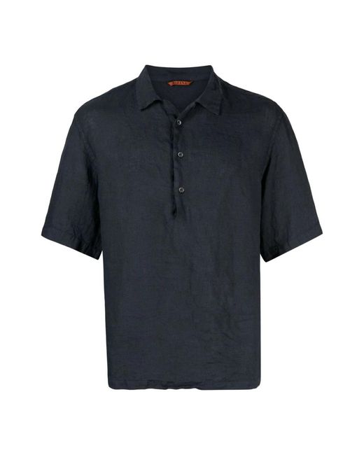 Barena Black Polo Shirts for men