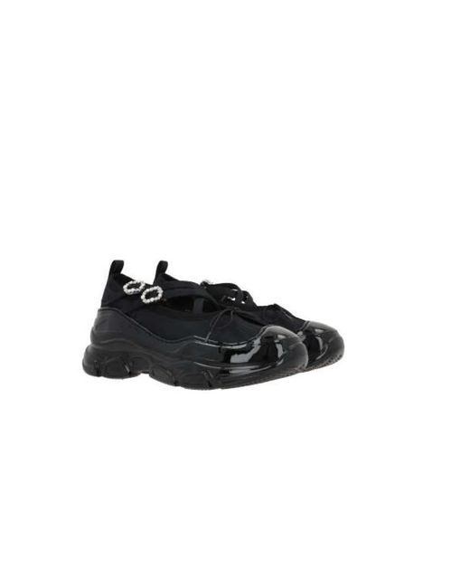 Simone Rocha Black Sneakers