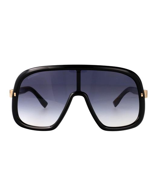 DSquared² Accessoires ,Zwart ,Stijlvolle Zonnebril Voor Zonnige Dagen in het Blue voor heren
