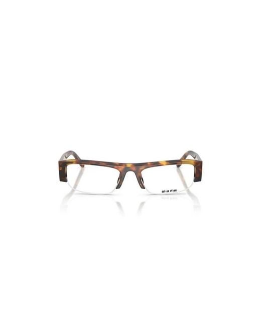 Miu Miu Brown Glasses