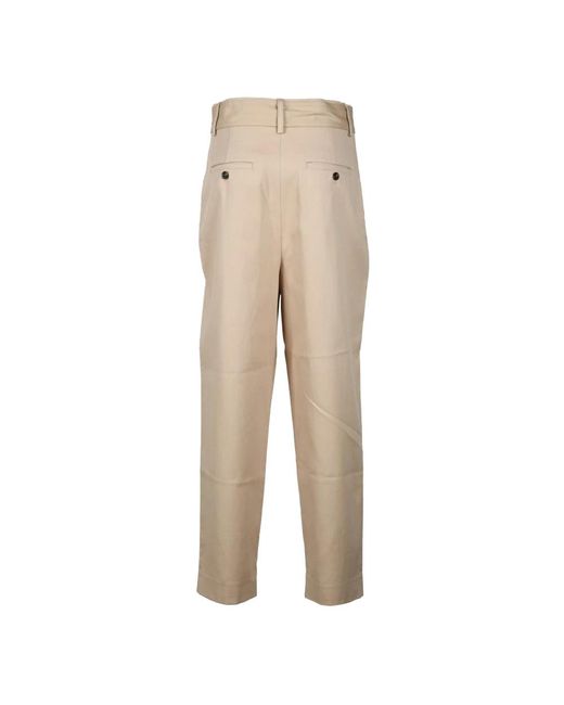 Weekend by Maxmara Straight Trousers in het Natural
