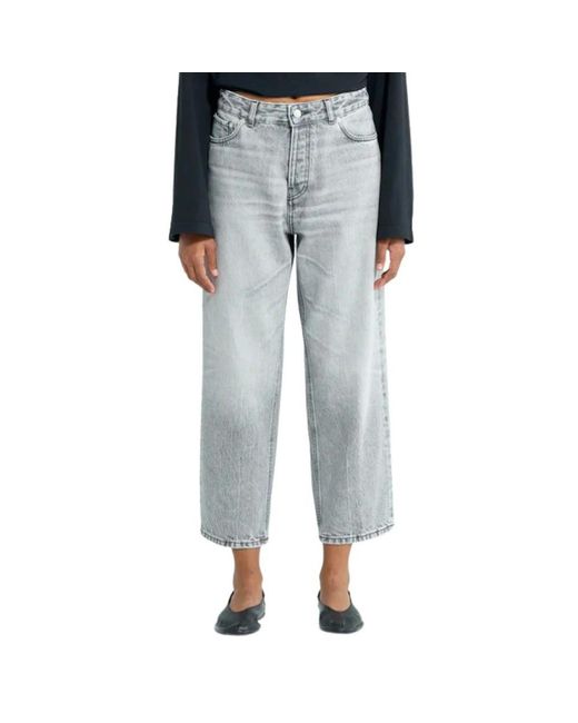 Haikure Blue Cropped Jeans