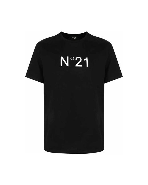 T-Shirts di N°21 in Black da Uomo