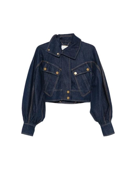 Zimmermann Blue Denim Jackets