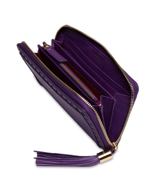 Lancel Purple Wallets & Cardholders