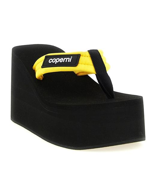 Coperni Black Wedges
