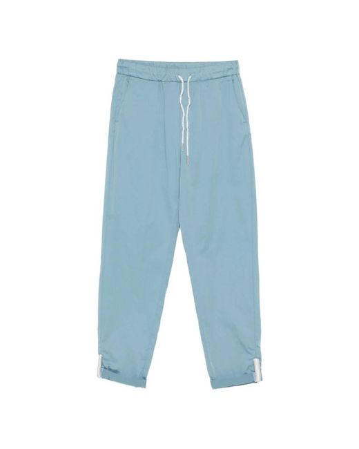 Panicale Blue Cropped Trousers