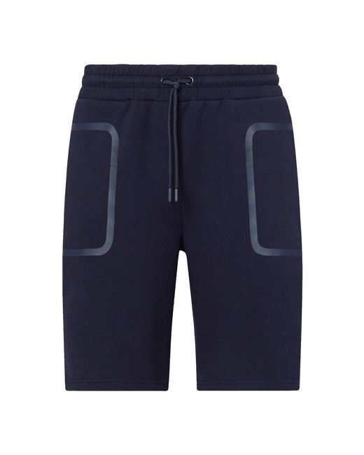 Peuterey Blue Casual Shorts for men
