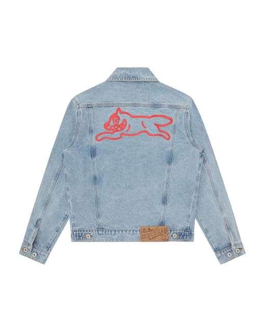ICECREAM Blue Denim Jackets for men