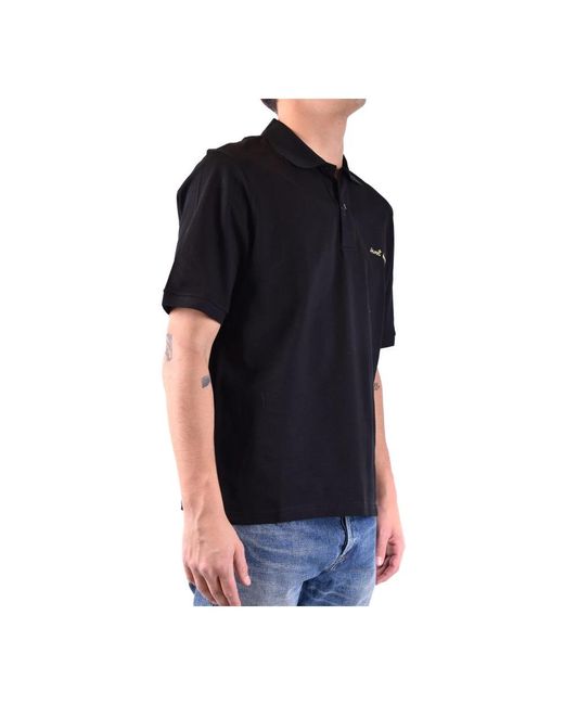 Saint Laurent Black Polo Shirts for men