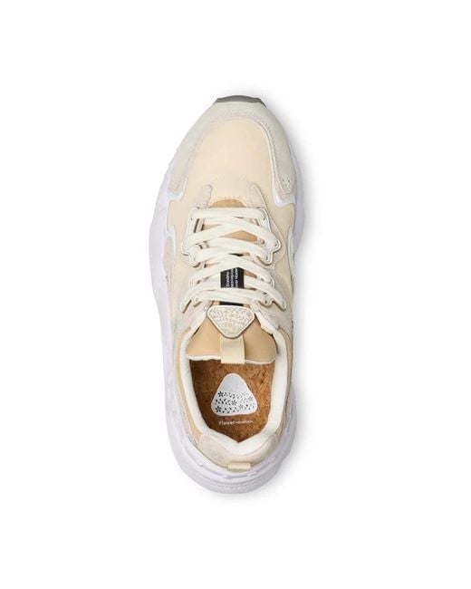 Flower Mountain White Sneakers