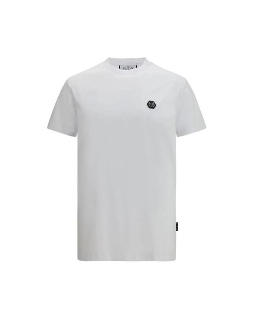 Philipp Plein Gray T-Shirts for men