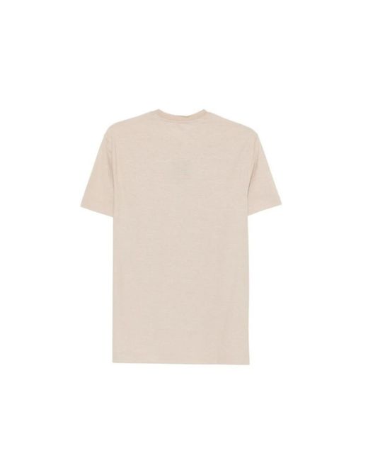 Kiton Wide Broeken in het Natural voor heren