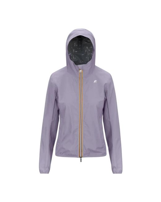 Light Jackets K-Way de color Purple