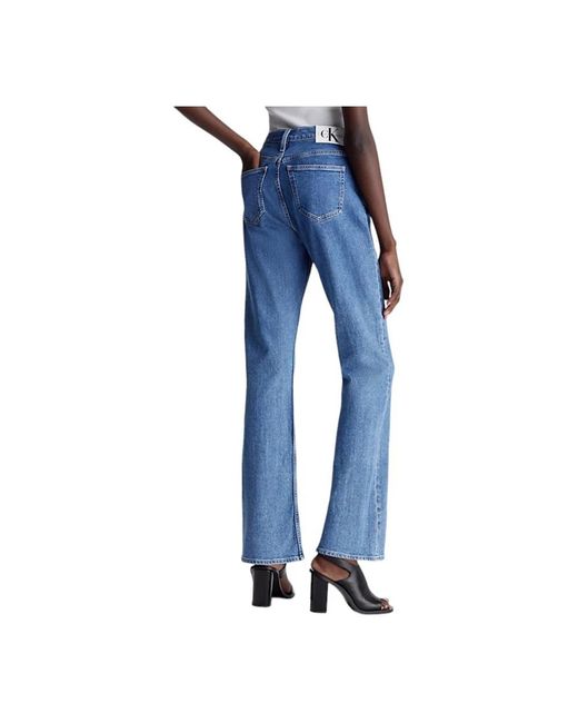 Calvin Klein Blue Authentische bootcut denim jeans